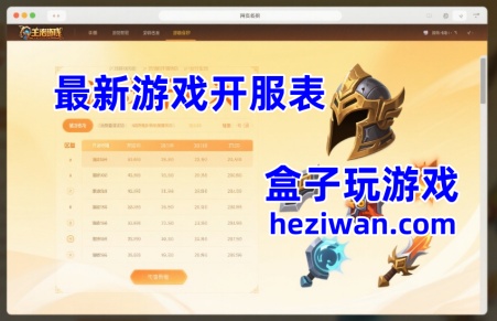 盒子玩2026最新网页游戏开服表_2025最好玩的网页游戏排行榜_2026不花钱页游网络游戏排行榜前十名-盒子玩游戏平台